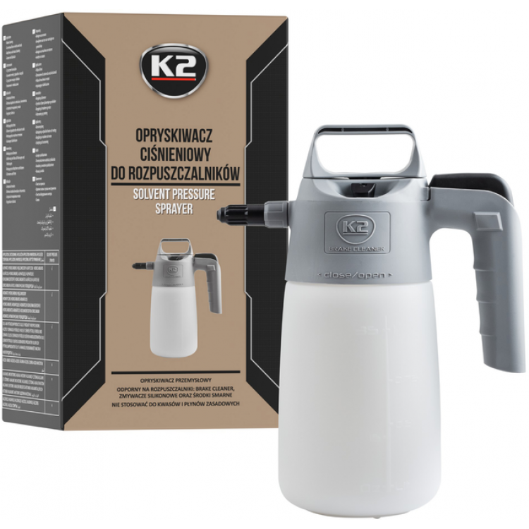 K2  SOLVENT PRESSURE SPRAYER Напірний механічний розпилювач під тиском 1л W109