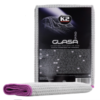 K2 QUADRA  Рушник для скла з вафельної мікрофібри 40х40см  D4030