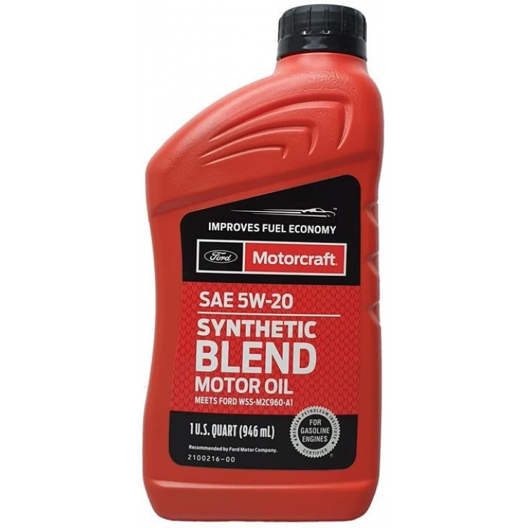 Олива моторна FORD Motorcraft Synthetic Blend 5W-20 1л