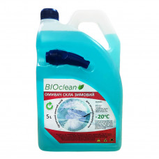 Склоомивач зимовий BIOCLEAN (з лійкою)  -20С   5л