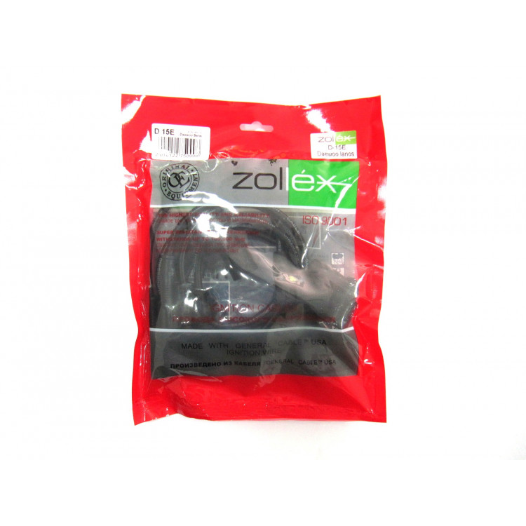Zollex Провода запалювання  DaewooSens *ZPD-15E*   (силіконові)