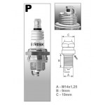 BRISK  Свічка PR 15Y коротка (на бензопили) (1шт)