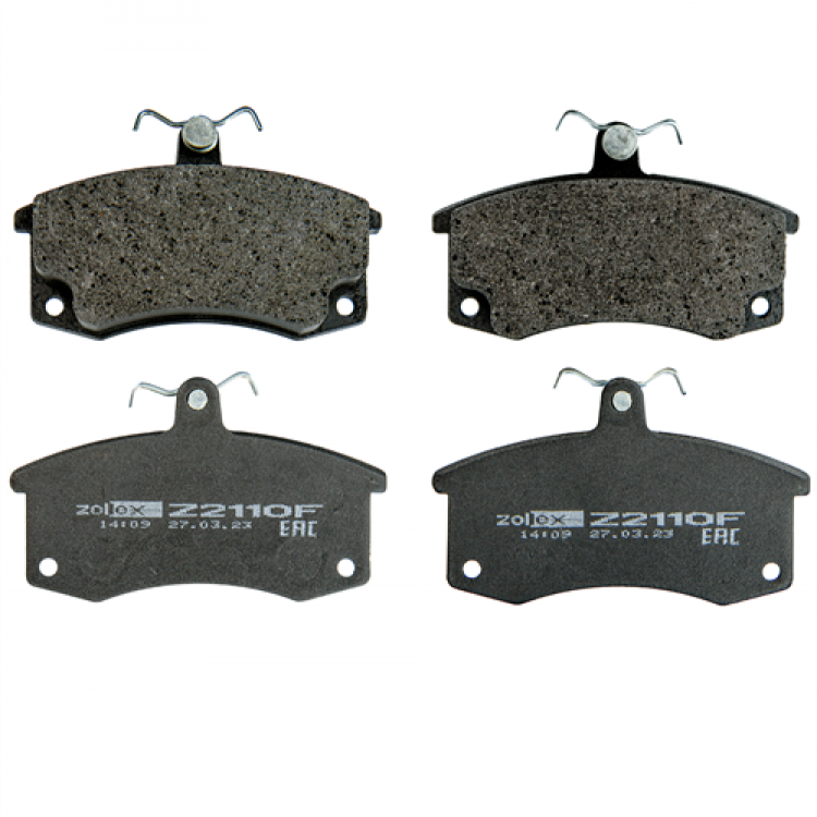Zollex Колодки гальмівні 2110 передні Z2110F