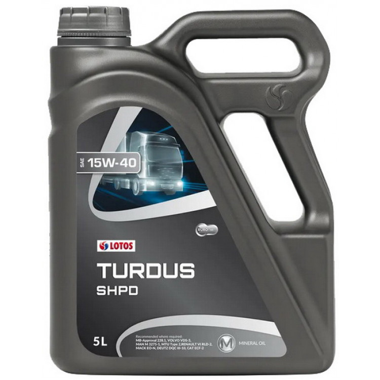 Олива моторна LOTOS Turdus SHPD  15W-40  30л