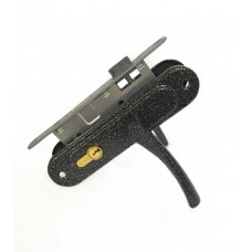 Замок врізний Аріко з серцевиною сірий