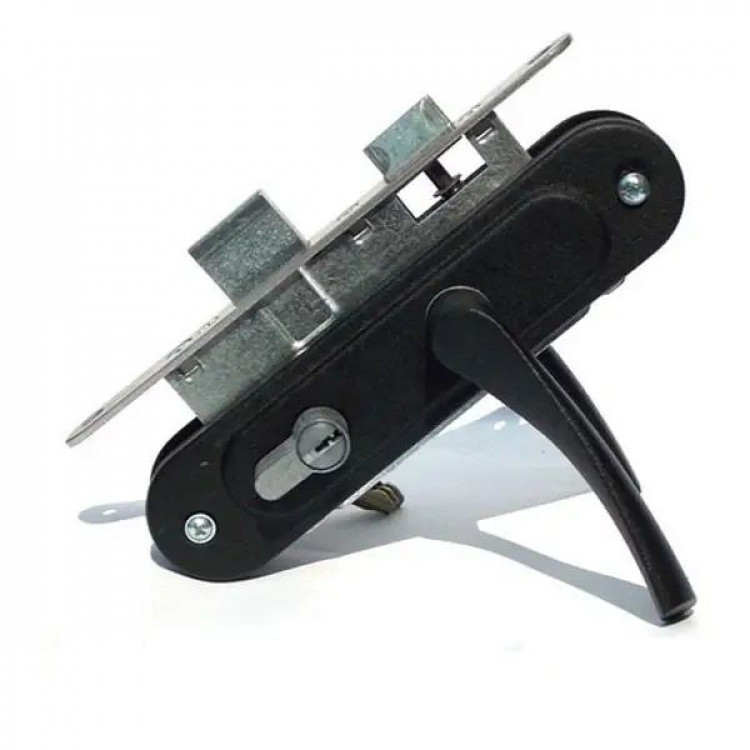 Замок врізний Аріко з серцевиною чорний