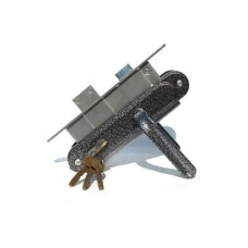 Замок врізний МоторСіч Браво сірий