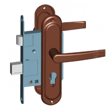 Замок врізний Тандем 4-3М
