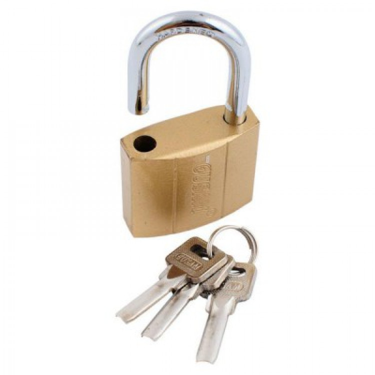 Замок навісний Guzam 50 мм  лазер ключ