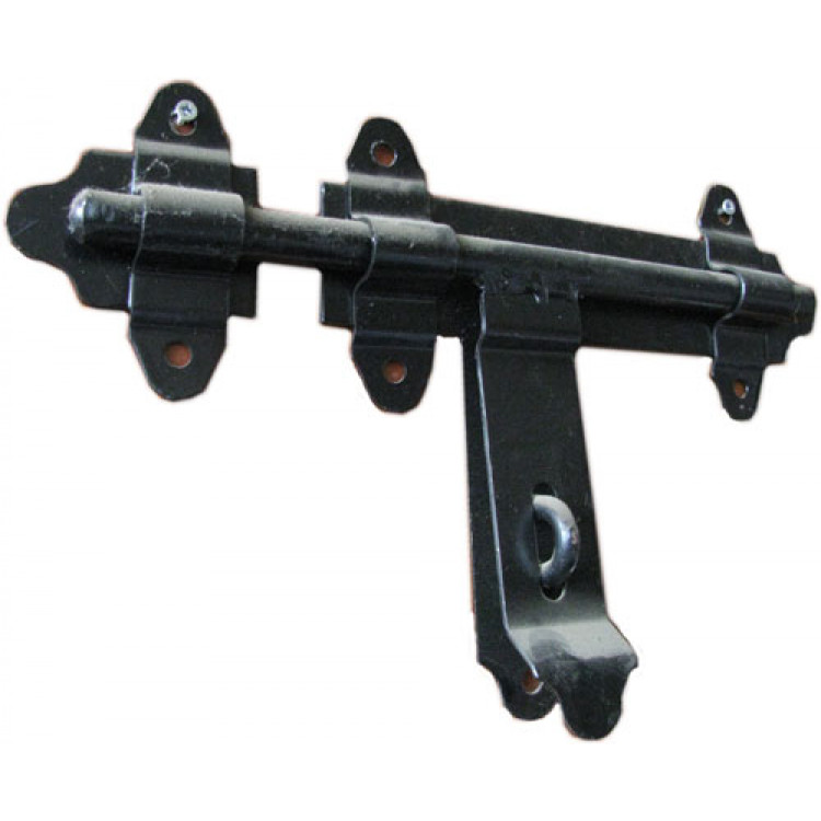 Засув під замок фігурний чорний