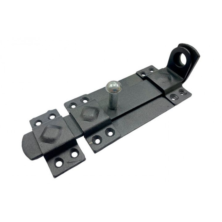 Засув плоский 150 чорний