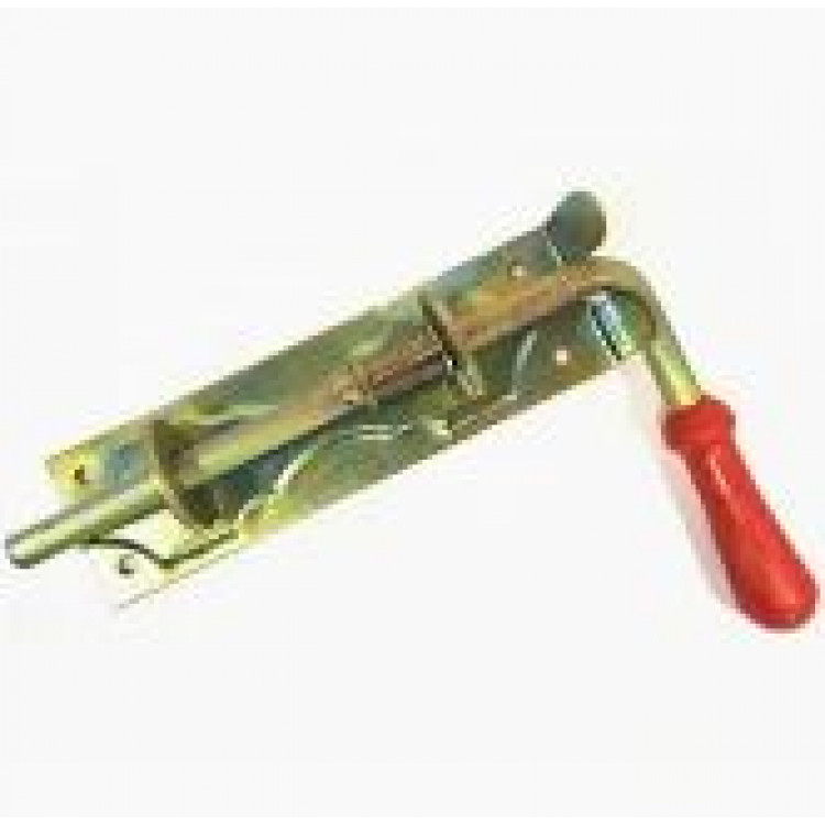 Засув пружинний 200  пласт.ручка