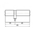 Серцевина VORTEX  EA-80  35/45  k/k