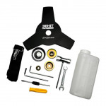 Тример бензиновий Зеніт ЗТБ-А 3000 v2.0 (шпуля, ніж з трома лезами, комплект інструменту, ремінь)