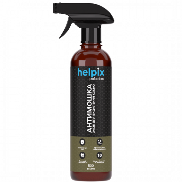 Helpix Очисник скла з антимошкою 500 мл