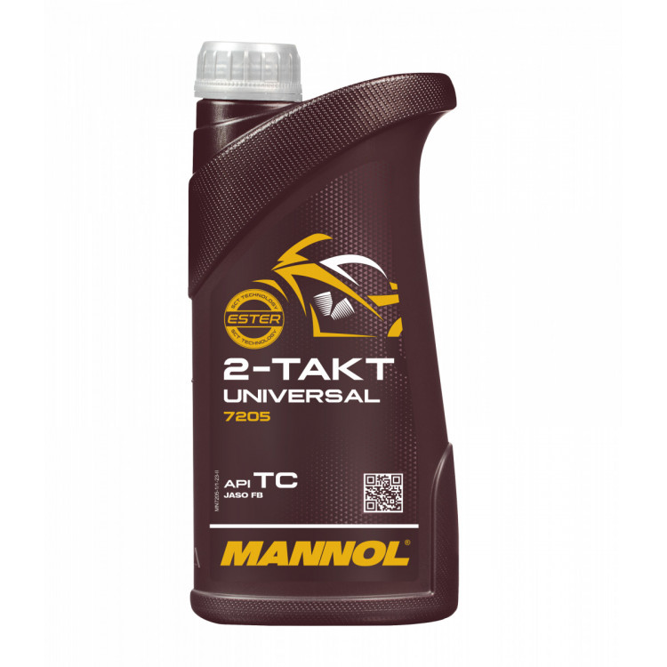 Олива мото Mannol 2Т UNIVERSAL 1л  N7205-1