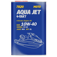 Олива для катерів Mannol 4T 10W-40  Metal AQUA JET 1л MN7820-1ME