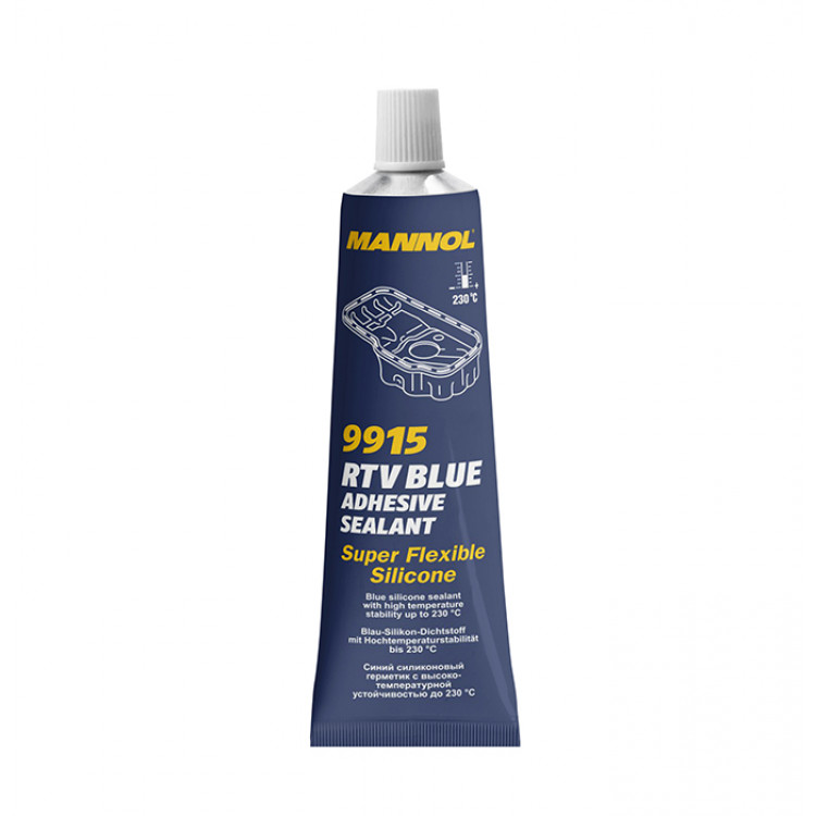 Mannol Герметик прокладки блакитний RTV Adhesive Sealant Blue 85г  9915
