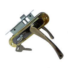 Замок врізний YPN Браво BN/GP