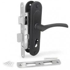 Замок врізний МоторСіч Браво чорний