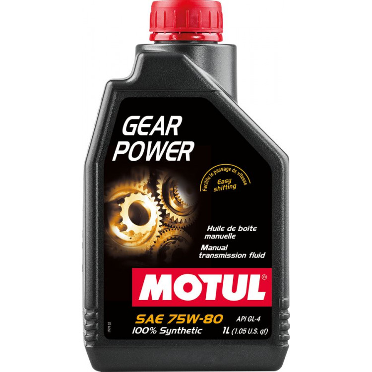 Олива трансмісійна Motul  Gear Power  75W-80  1л  111133