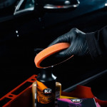 K2 Duraflex Губка для полірування на липучці помаранчева (середня) 150мм х 25мм K20697