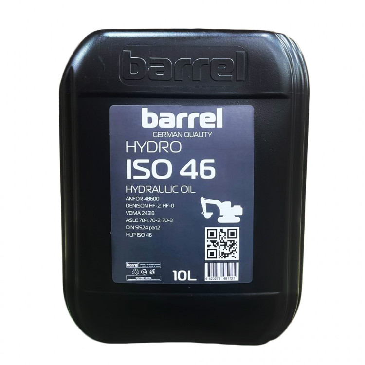 Олива гідравлічна Barrel HYDRO ISO 46 (HLP-46) 20л