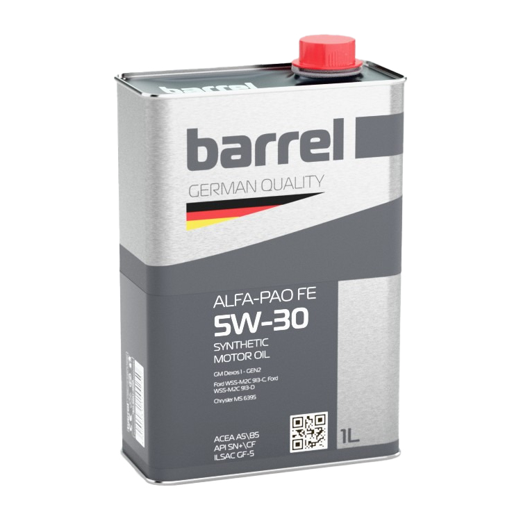 Олива моторна Barrel FUEL ECONOMY ILSAC GF-5  5W-30 1л