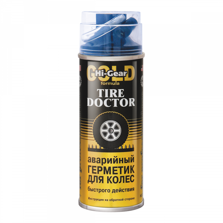 HI-GEAR  Аварійний герметик для колес (з шлангом)  Вулканізатор 340g HG5337