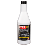 STEPUP Рідина ГУРа (Герметик та Кондиціонер) 355ml  SP7028