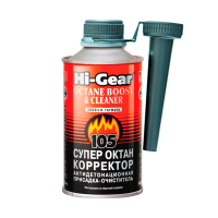 HI-GEAR Супер октан-коректор (на60л) 325ml HG3306