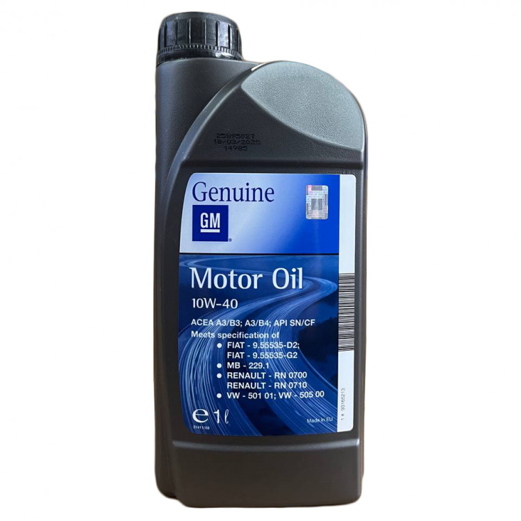 Олива моторна GM Opel Semi Synthetic  10W-40 5л