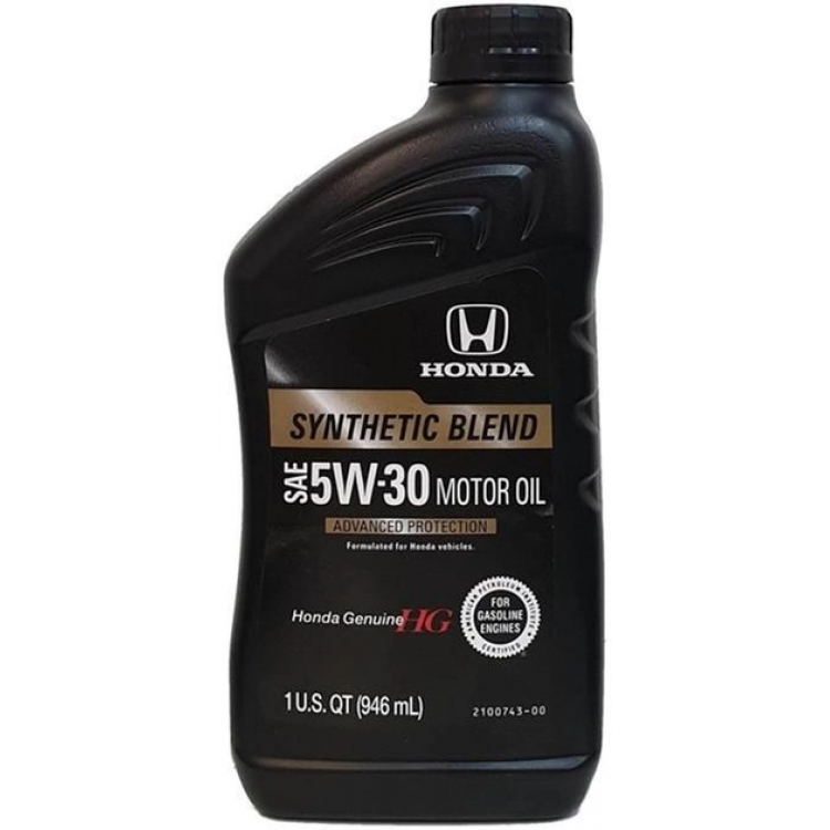 Олива моторна HONDA  Synthetic Blend 5W-30 1л (946мл)