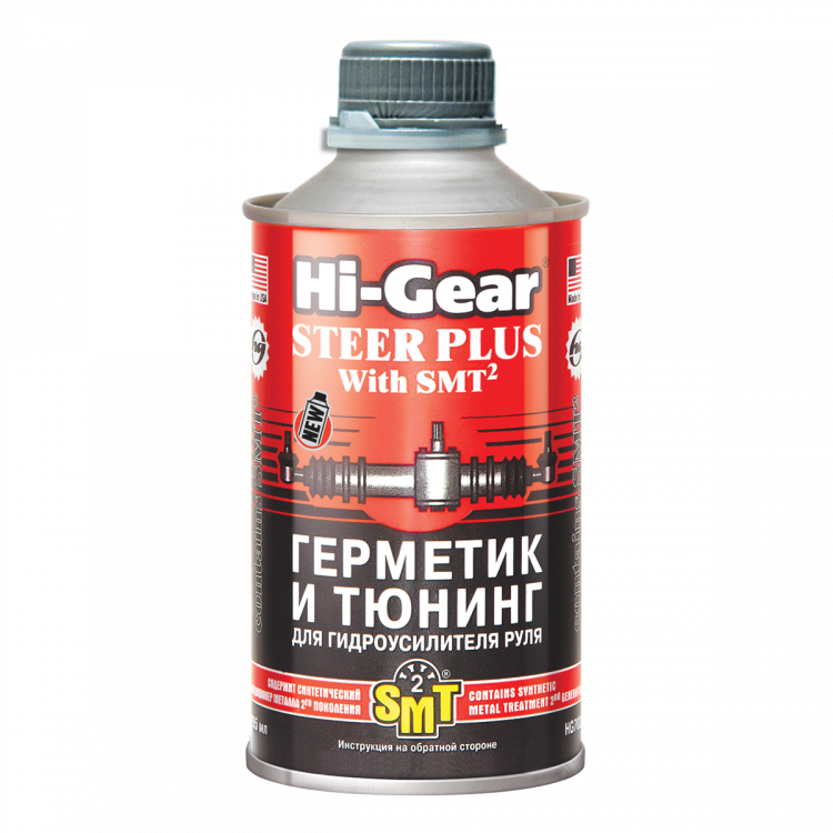 HI-GEAR Рідина ГУРа (Герметик та Тюнінг з SMT2)  295ml HG7023