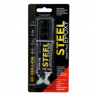 Клей епоксідний для склеювання сталевих деталей (STEEL EPOXY) ST-400  Zollex 35г 15031