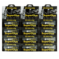 Супер Клей Super Glue Zollex  3г 15020  (Планшет-12шт)
