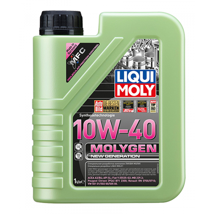 Олива моторна LIQUI MOLY  Molygen New Generation 10W-40  5л  9951