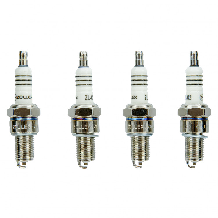 ZOLLEX Свічки  Ваз 2108-99 *ZL-02* довгі (1уп-4шт)