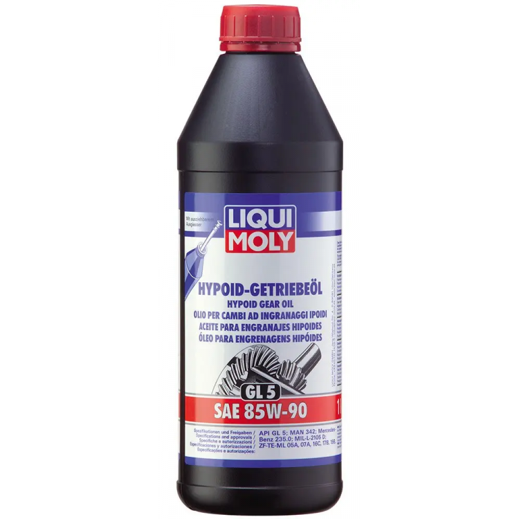 Олива трансмісійна LIQUI MOLY  Hypoid Getriebeol 85W90 1л 1956 / 1035