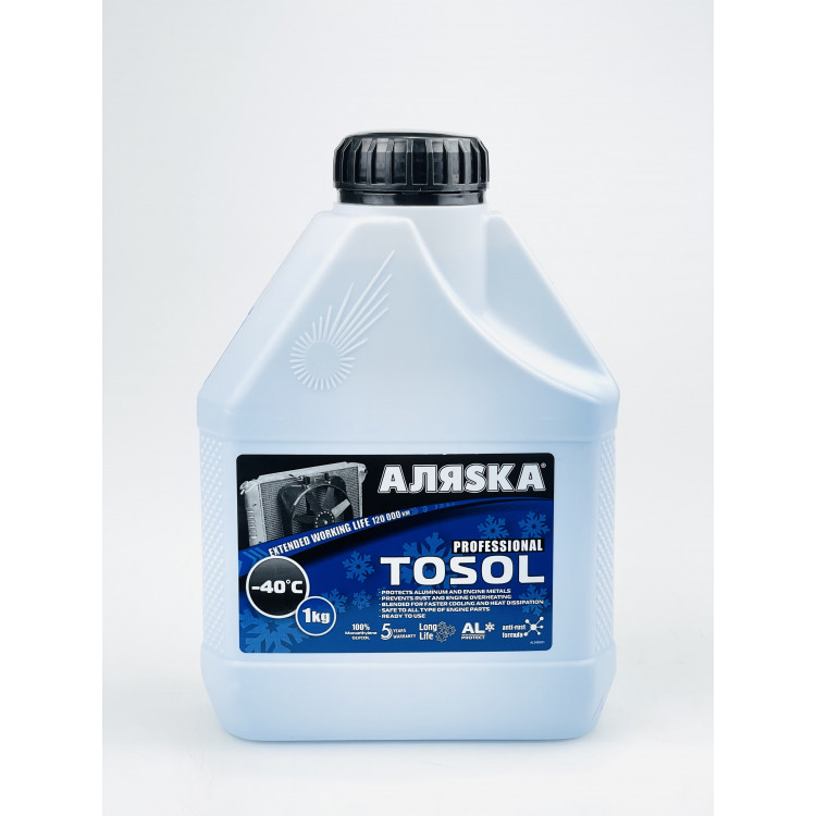АЛЯSKA Professional Тосол синій -40 1кг