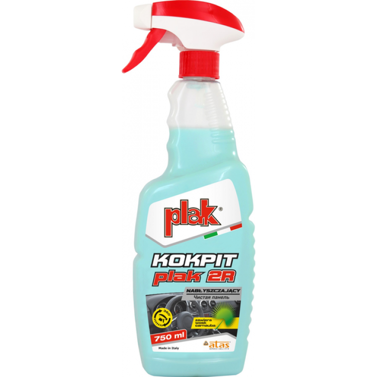 ATAS Plak KOKPIT 2R Поліроль для торпеди 750мл (молочко)