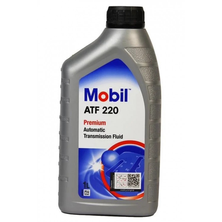 Олива для АКПП та ГУР Mobil ATF 220 1л