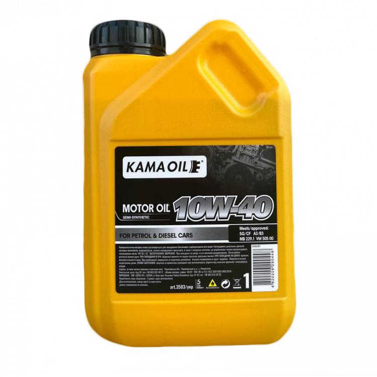 Олива моторна КАМА OIL 10W-40 1л