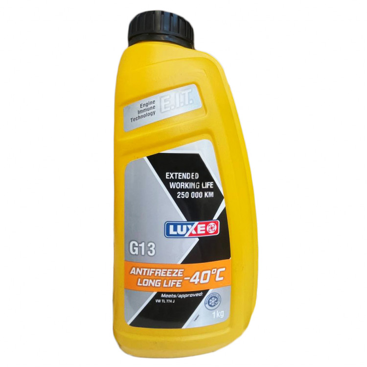 LUXE Long Life G-13 Антифриз жовтий -40 1кг