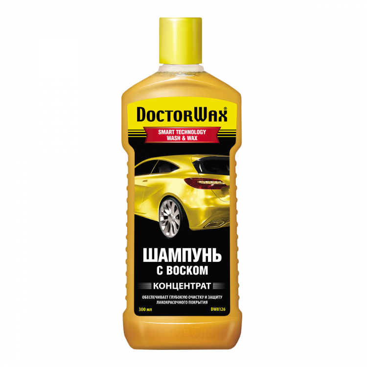 DOCTOR WAX Шампунь з воском  300мл DW8126