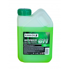 KAMA OЙЛ G11 Антифриз зелений -40 1кг