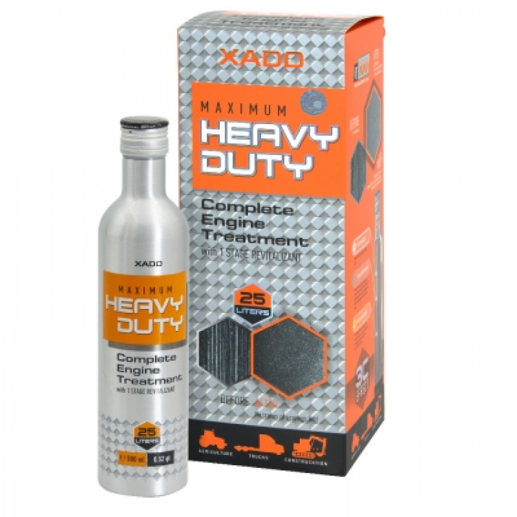 Кондиціонер металу, для важконавант. техніки XADO Maximum Heavy Duty (з ревіталіз) 500мл XA 40083