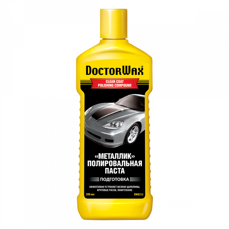 DOCTORWAX  Паста полірувальна Металік 300ml DW8312