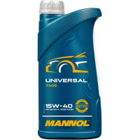 Олива моторна Mannol  Universal 15W-40 5л  MN7405-5
