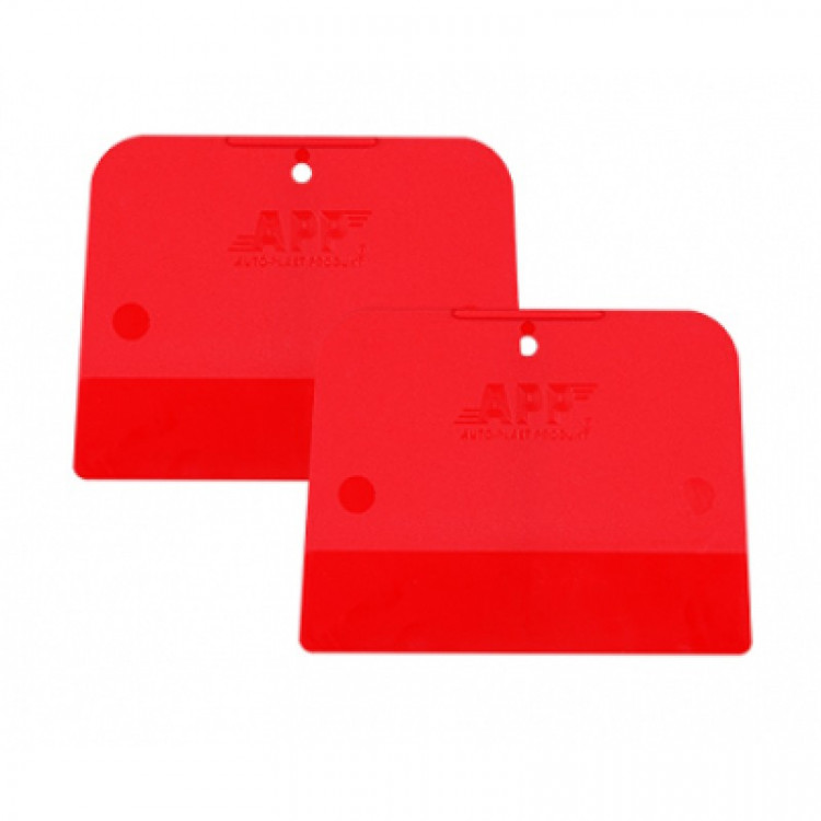 APP STS-2  Шпателі пластикові з сополімера (червоні, .2шт)